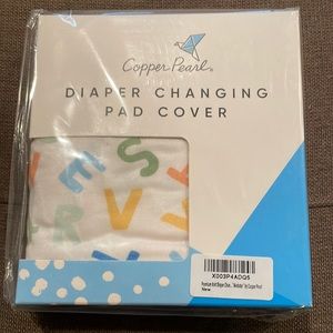 Copper Pearl changing pad cover